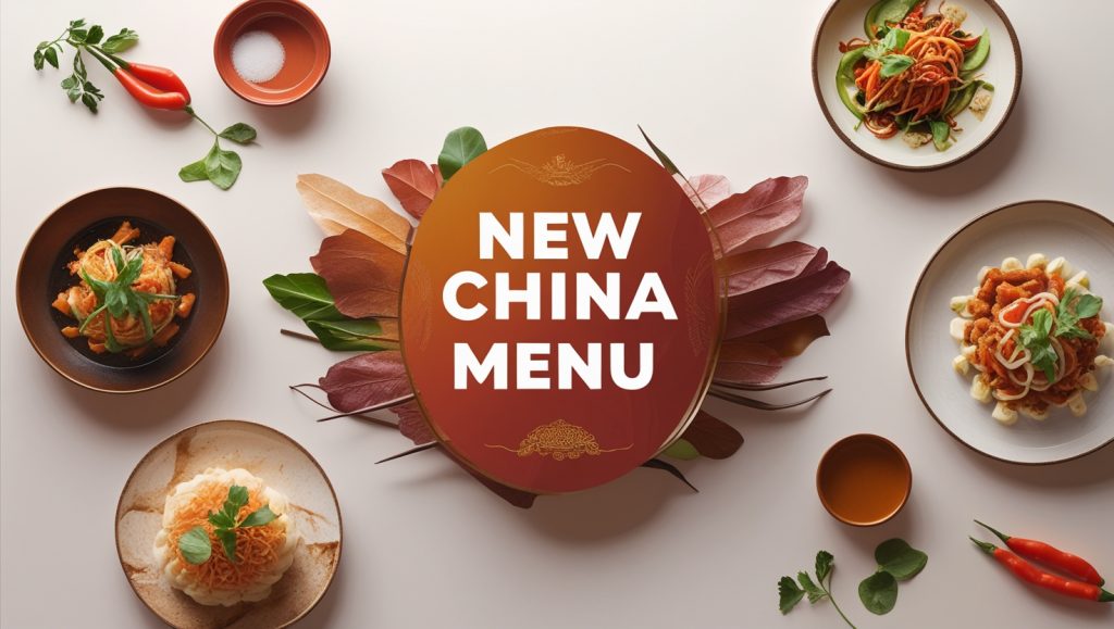New China Menu