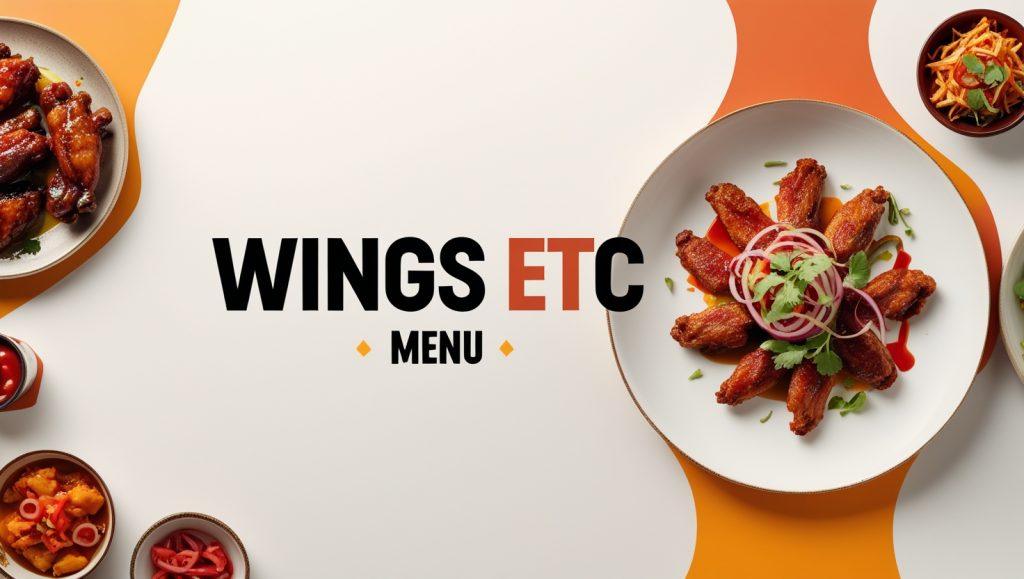 Wings Etc Menu