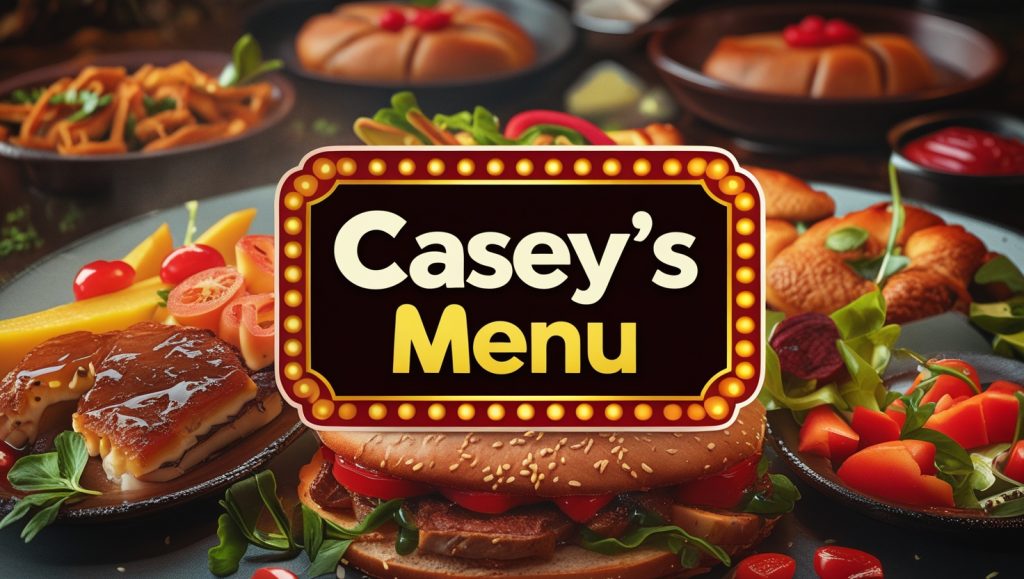 Casey's Menu 2025