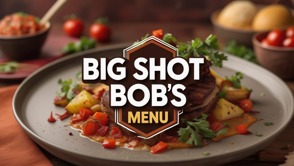 Big Shot Bobs Menu