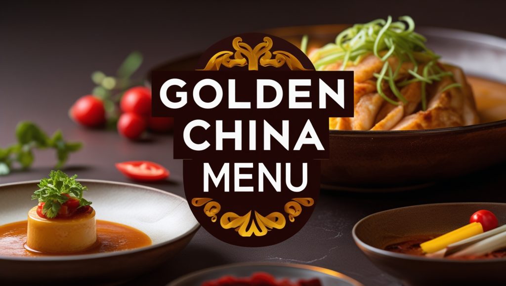 Golden China Menu