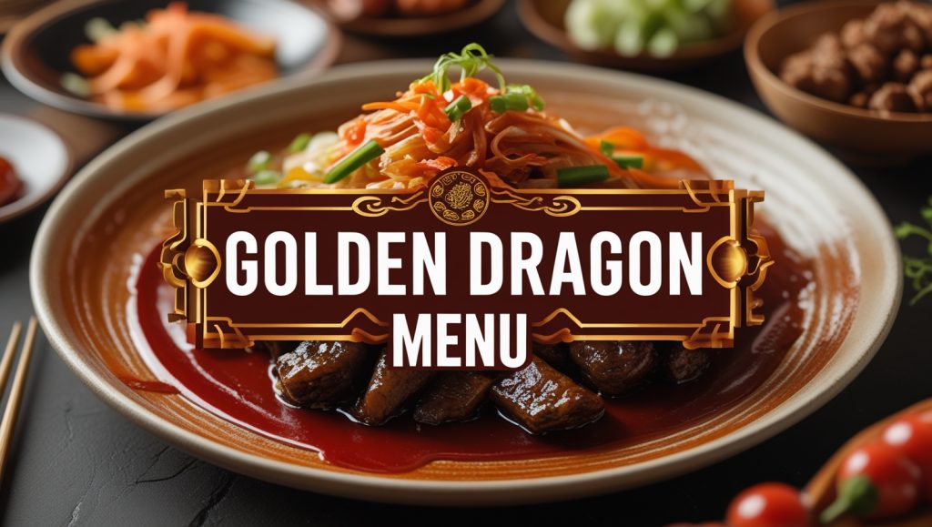 Golden Dragon Menu