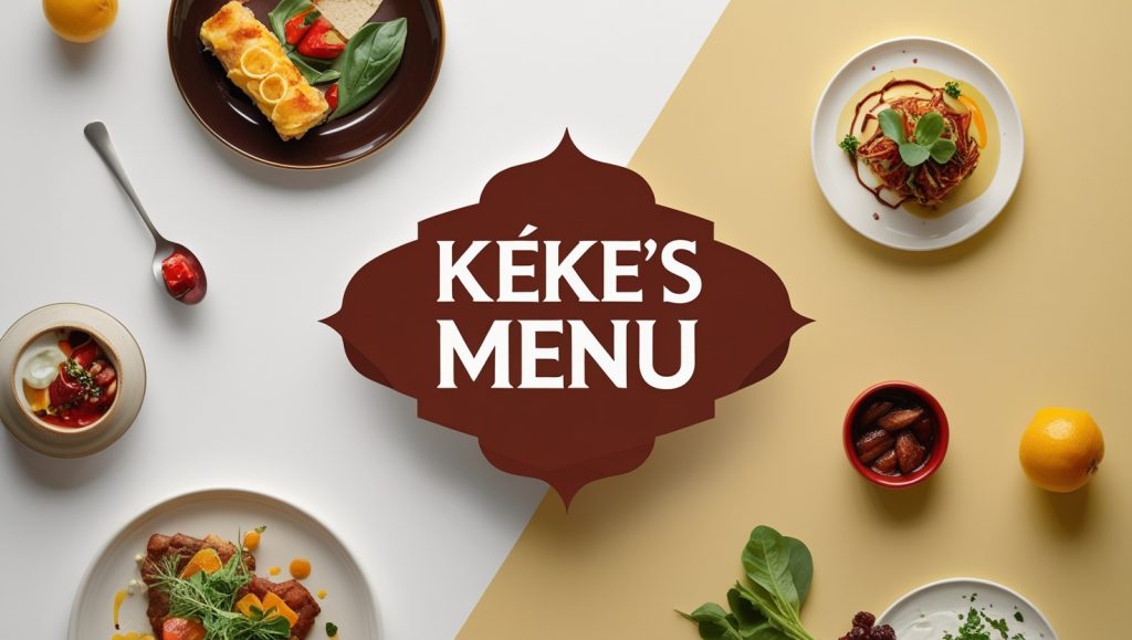 Keke's Cafe Menu