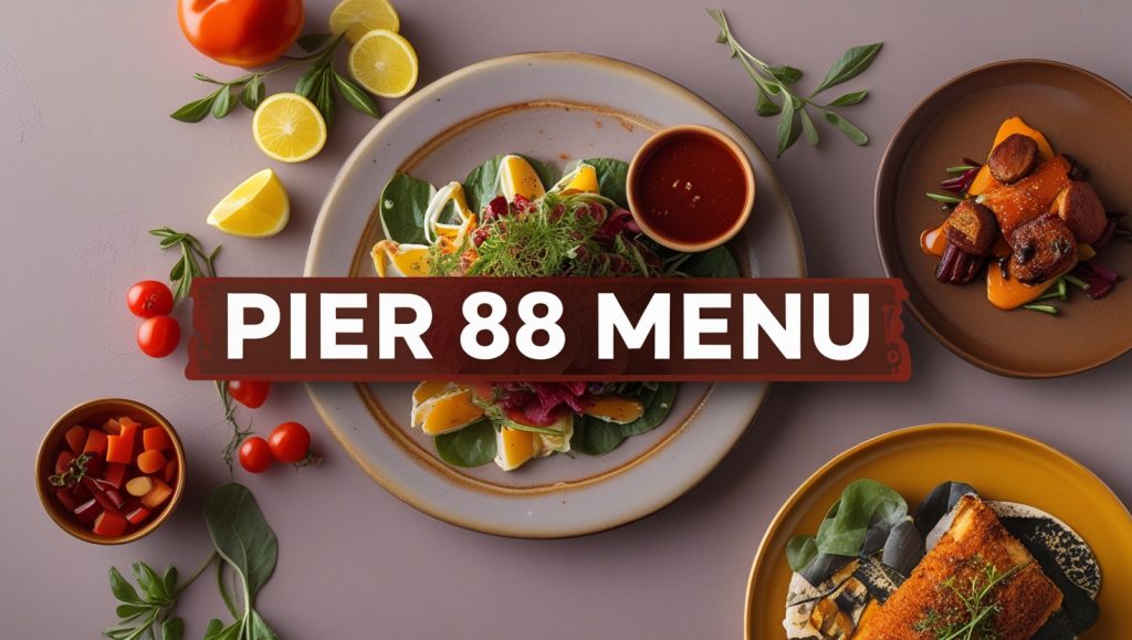 Pier 88 Menu