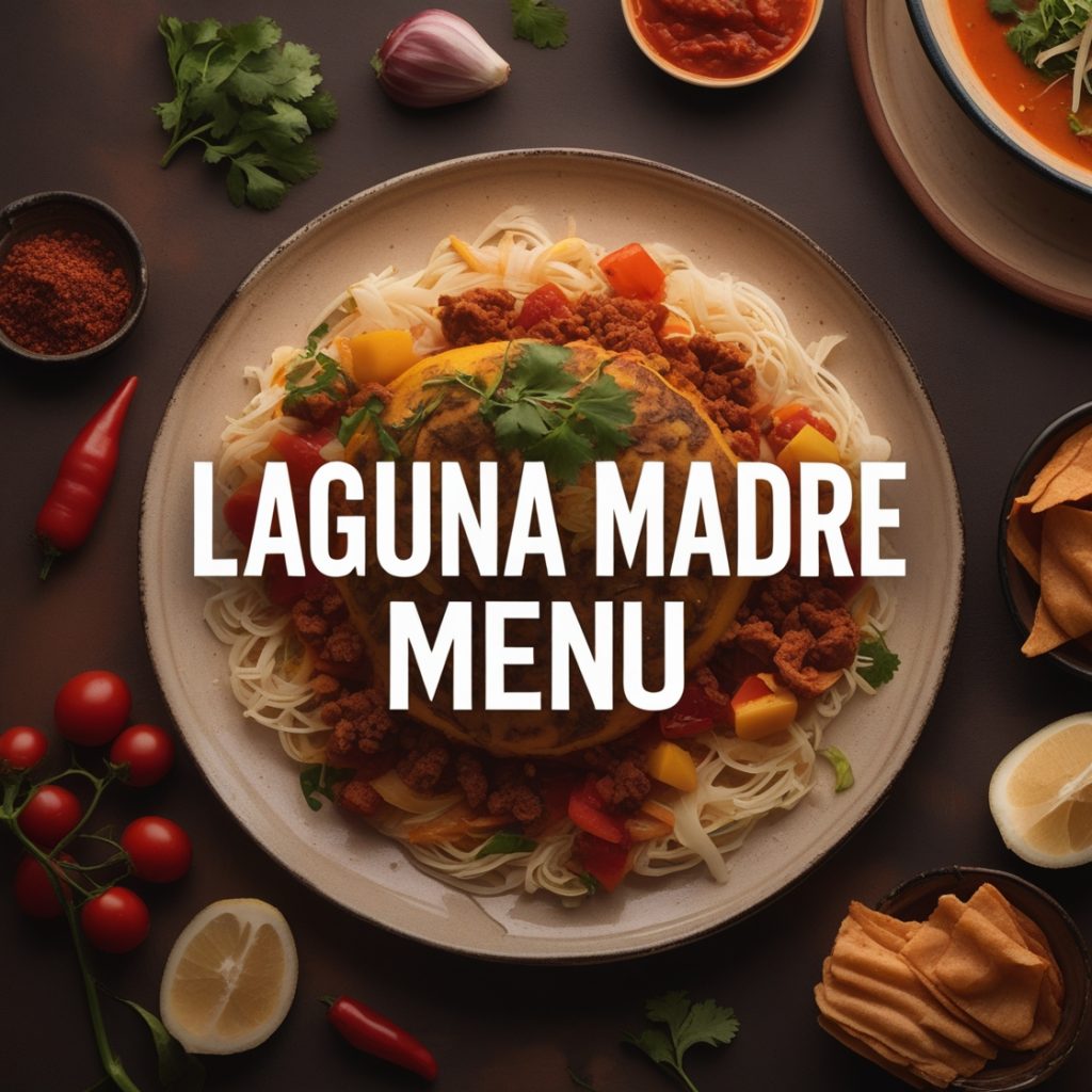 Laguna Madre Menu