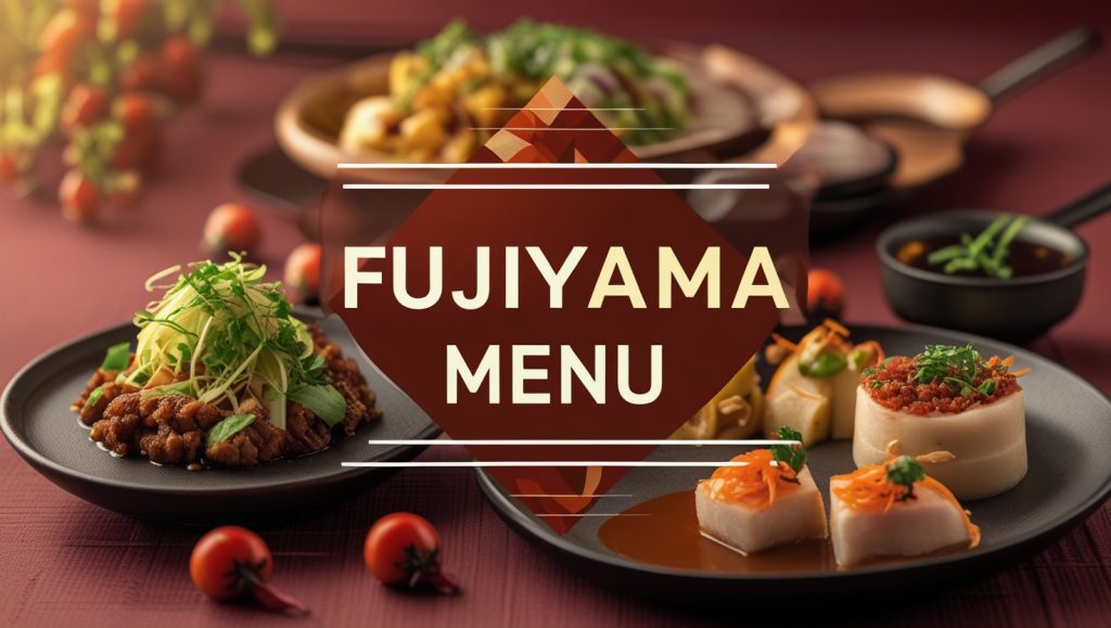 Fujiyama Menu with Prices 2025