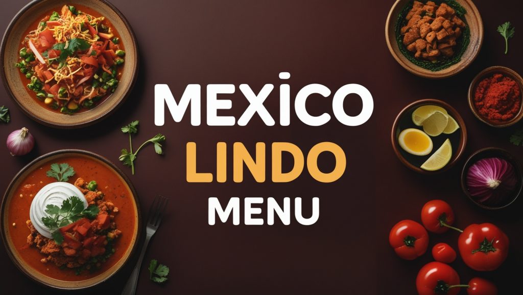 Mexico Lindo Menu