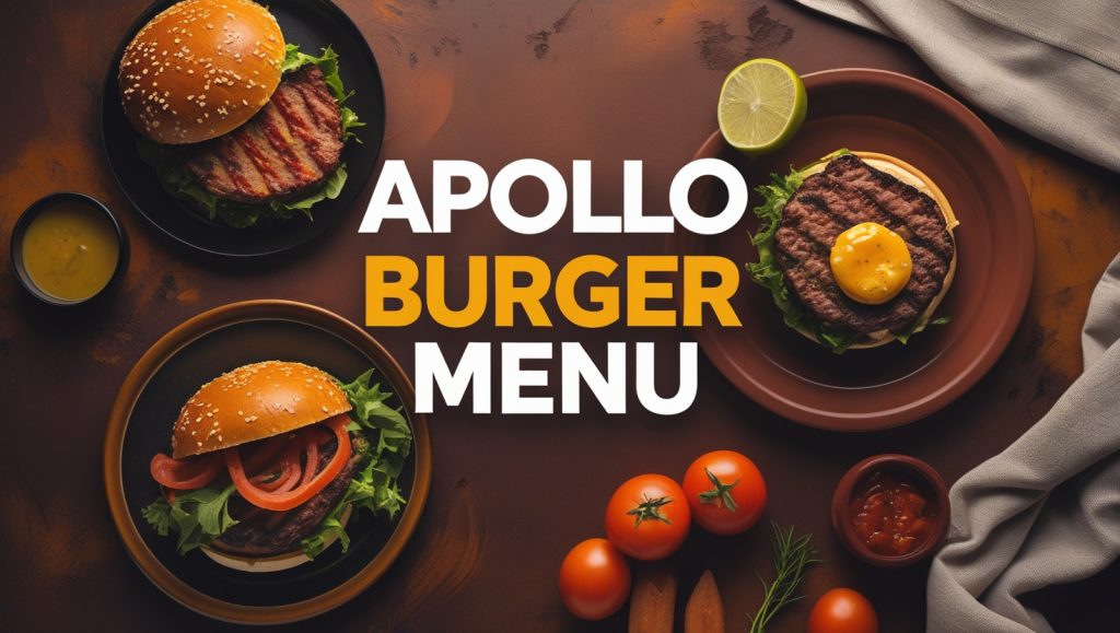 Apollo Burger Menu