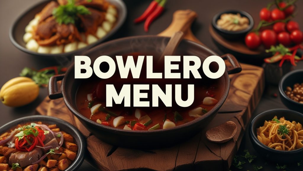 Bowlero Menu
