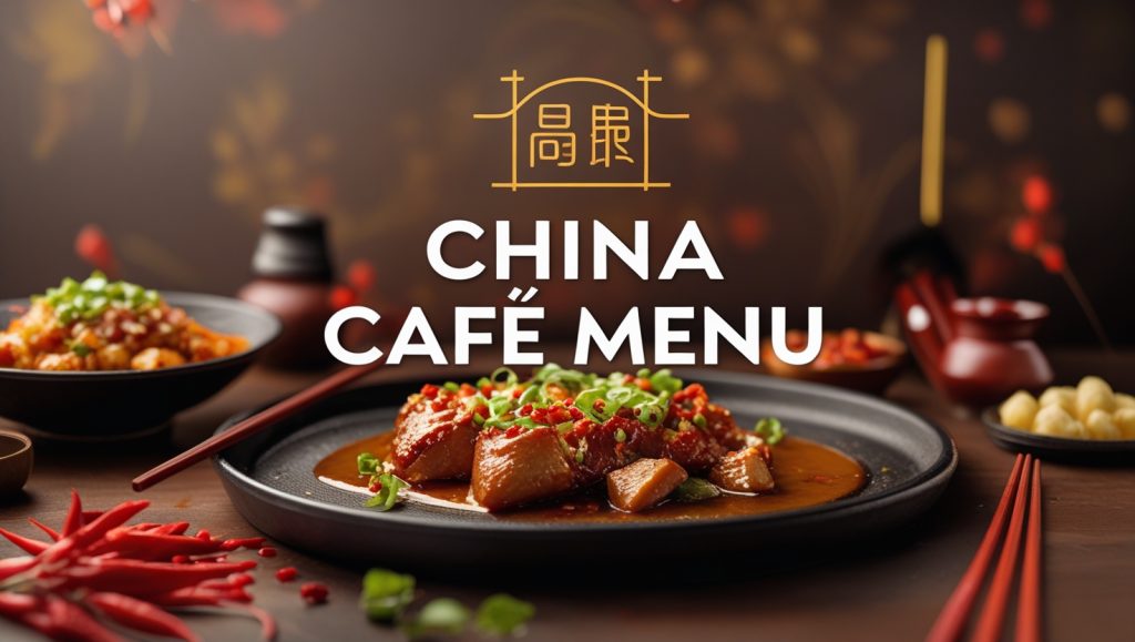 China Cafe Menu