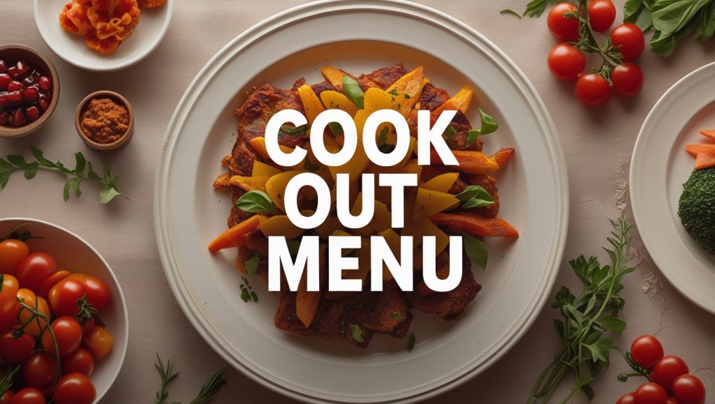 Cook Out Menu