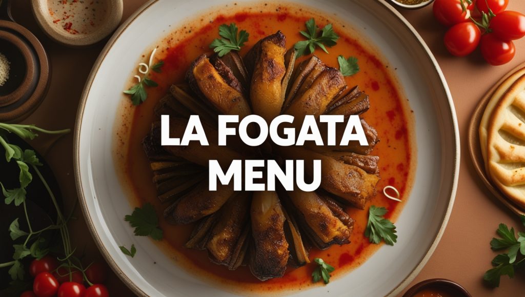 La Fogata Menu