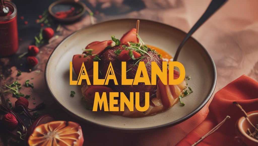 La La Land Menu