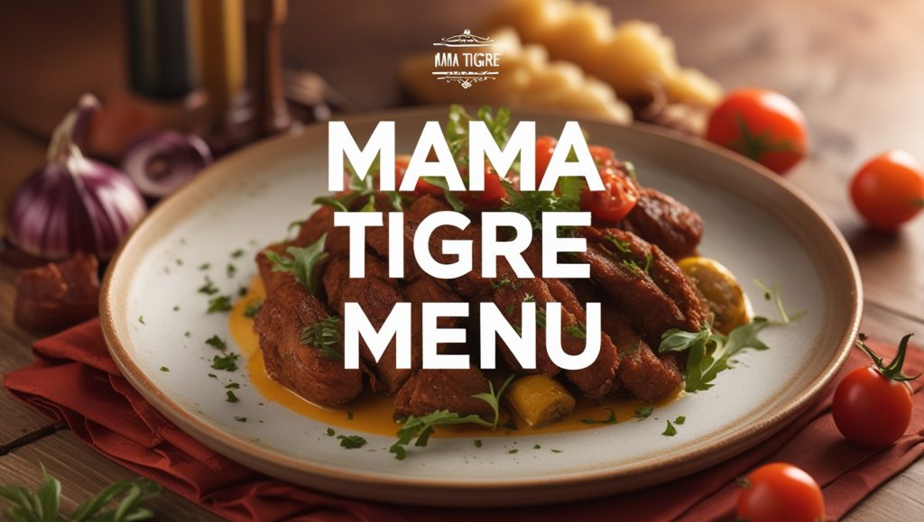 Mama Tigre Menu