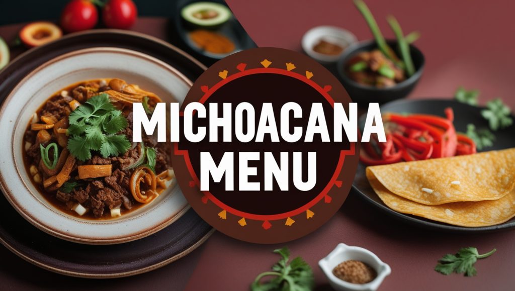 Michoacana Menu