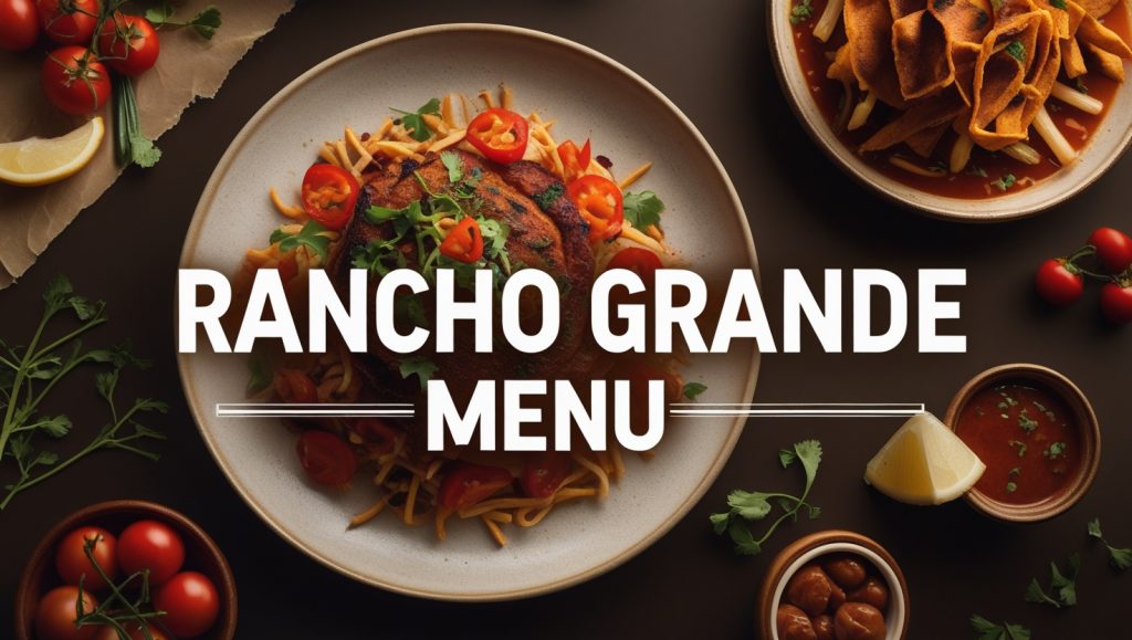 Rancho Grande Menu