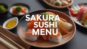 Sakura Sushi Menu