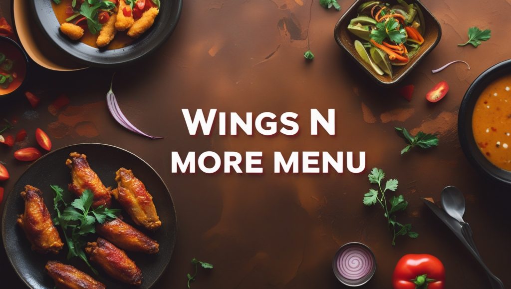 Wings N More Menu