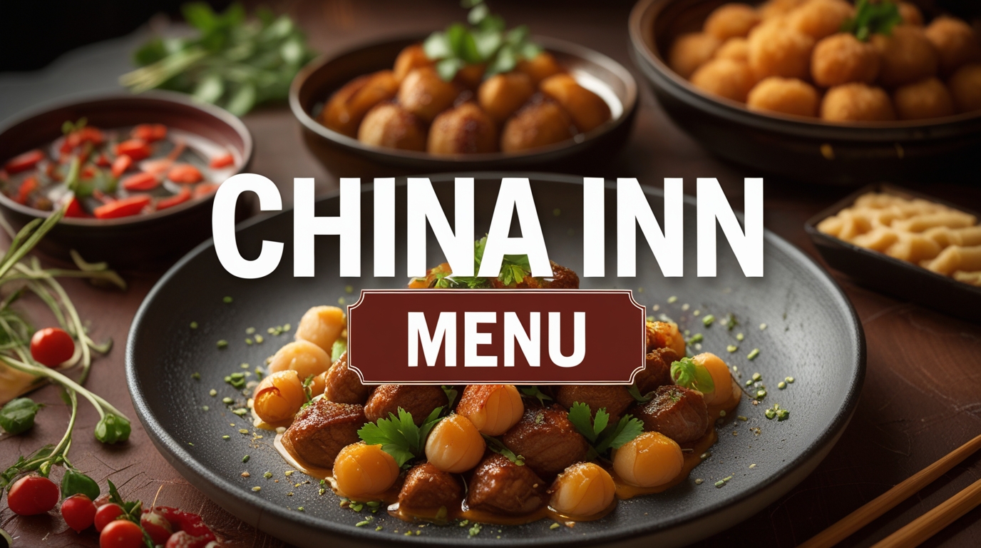 China Inn Menu - Yours Own Menu