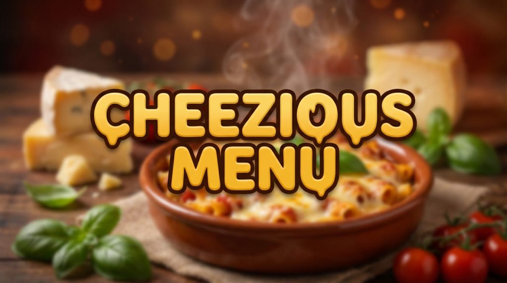 Cheezious Menu