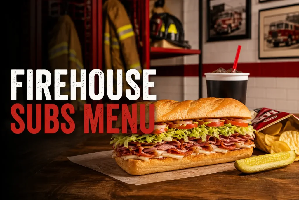Firehouse Subs Menu